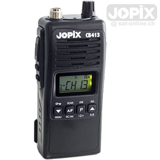 Jopix CB-413 - AM/FM radio CB portatile 4W - Satonline