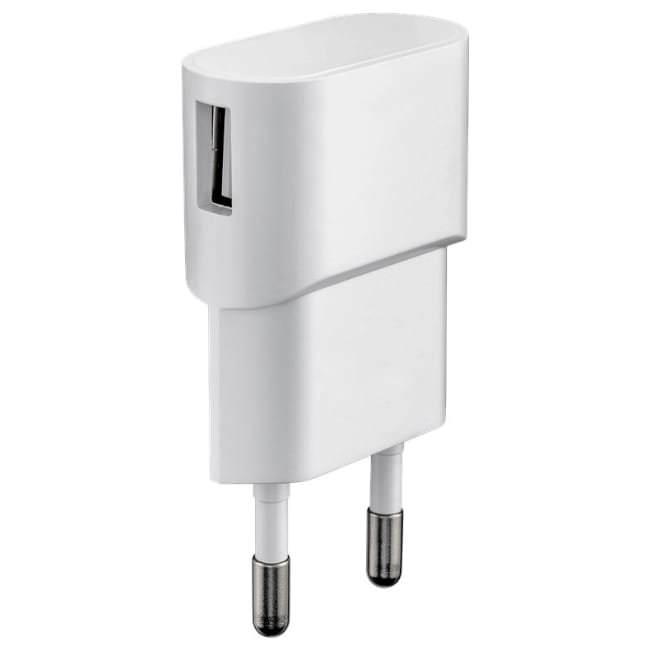 Chargeur USB (5 W) blanc - Satonline
