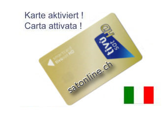 Smartcard ANFEL Compatibile Per Tivusat Satellitare, Codifica Nagravision, HEVC H265, Per Canali Rai E Mediaset In HD (SOLO SCHEDA)