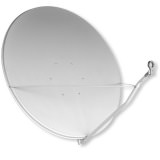 Sat Antenne Gibertini 150cm hellgrau