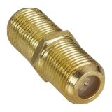 Sat F-Stecker Kupplung W/W Gold Edition