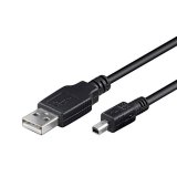 Cavo USB Tipo A-Mini 4Pol   1.80 m;
