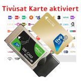 Tivusat CI+ Modul mit Karte aktiviert