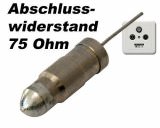 Abschlusswiderstand für Antennendosen