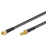 HF Koaxialkabel RP-SMA St-Bu 2 Meter