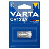Batterie 1Stk. Lithium CR123A Varta