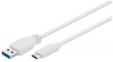 Kabel USB 3.0 Typ A > USB C 0.5 Meter