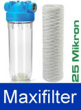 Kit filtre deau Maxifilter 25µ 3/4"
