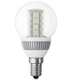 LED Sparlampe MiniGlobe E14 220LM Clust.