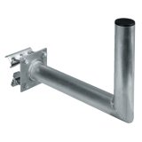 Support parabôle pour balustrade 45