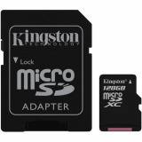 Kingston microSDHC Flashcard 128 Go