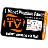 IPTV Kartina TV Verlängerung 1 Monat