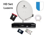 Kit Satelite Lucerna Technistar S5 HD+ + Viaccess