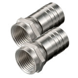 Sat F-Stecker Crimp 7-8.5mm 2 Stück