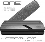 Dreambox ONE 4K UHD 2x DVB-S2X MIS