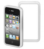 IPhone 4 Silikon Bumper Transparent;