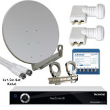 Satellite set complet Premium Technicorder STC argent