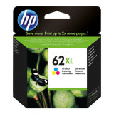 Encre couleur HP originale C2P07AE No. 62XL