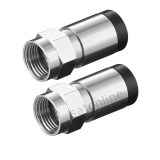 Sat F-Stecker Kompression 7mm HQ 2 St