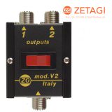 Zetagi V-2 Commutateur dantenne 2 voies