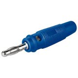 Bananen Stecker 4mm Blau