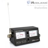 Midland KW505 SWR-Watt Meter 3.5-150 MHz