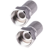 Sat F-Stecker 7,3mm 2 Stück