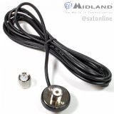 Midland T301 centro tetto PL, 3,5m RG-58