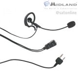 Midland MA 30-L Pro Headset avec PTT et VOX