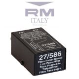 RM-ITALY 27/586 Tiefpassfilter Anti TVI