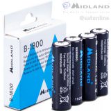 Akku 4Stk. Midland AA NIMH 1800mAh