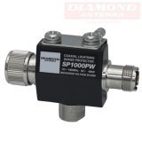 Diamond SP-1000PW Adattatore di protezione dai fulmini 1 presa PL e 1 spina PL