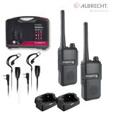 Albrecht Tectalk Worker 3 PMR446 radio kit 2pièces