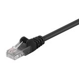 Câble réseau Patch RJ45 Cat.5e 0.50m noir