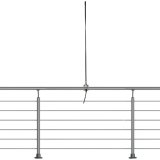 Sirio Balkonflex Log 3 CB Balkonantenne