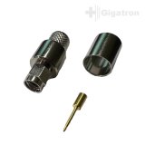 RP-SMA Stecker für RG213 Crimp