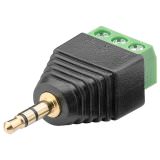 Spina jack audio da 3,5 mm stereo a terminale