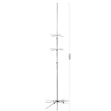 Diamond CP-6 S KW 10-80Meter Antenne + R2 Kit