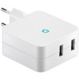 Chargeur 230V 2x USB 4.2 A