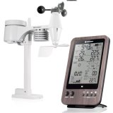 Stazione meteo Bresser WTW 5-in-1 effetto legno