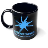 Spiderbeam Tasse One World Schwarz
