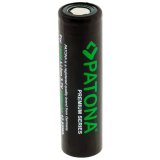 Patona 18650 Li-Ion Akku 3,7V flat top