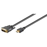 HDMI auf DVI Kabel m/m 1 Meter