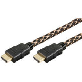 HDMI Kabel Highspeed Nylon 2m 4K ready