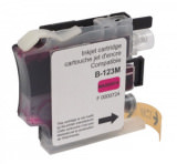 Tinte color Brother LC-123 MAGENTA